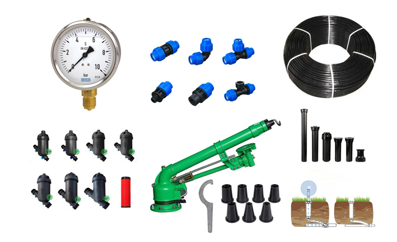 Acessórios de irrigação