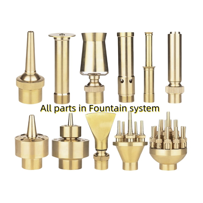 Bocal de fonte – formações de água personalizadas, 1/2