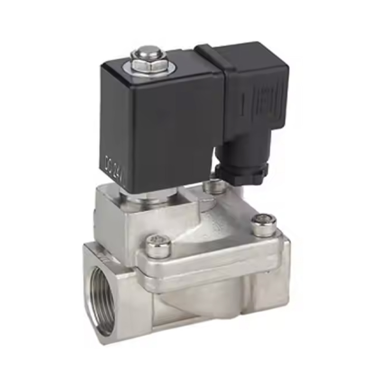 Válvula solenóide de pulso de aço inoxidável