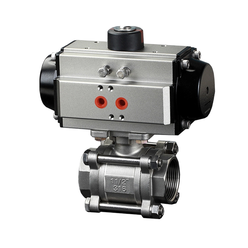 Válvula de esfera acionada elétrica de latão